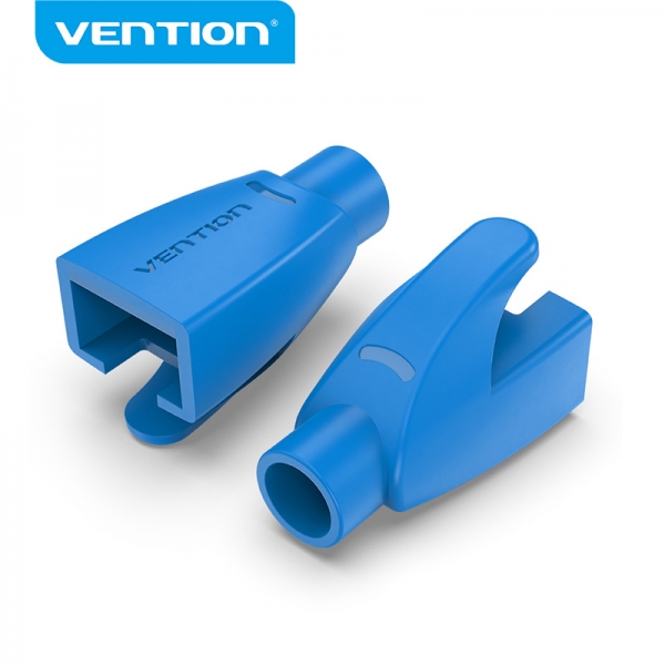 Vention Pack de 100 Housses de Protection RJ45 - Noir