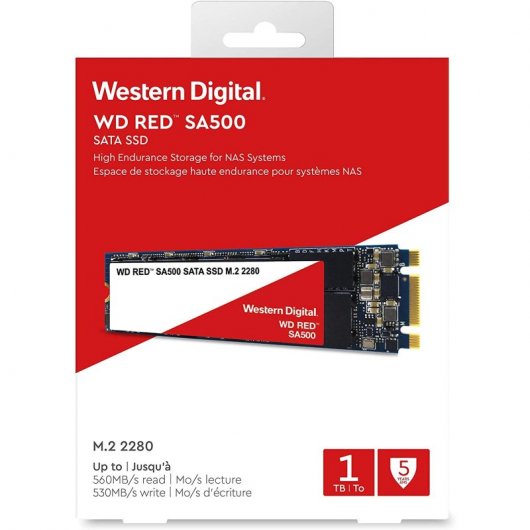 WD Red SA500 NAS Disque dur solide SSD 1 To SATA M2 2280