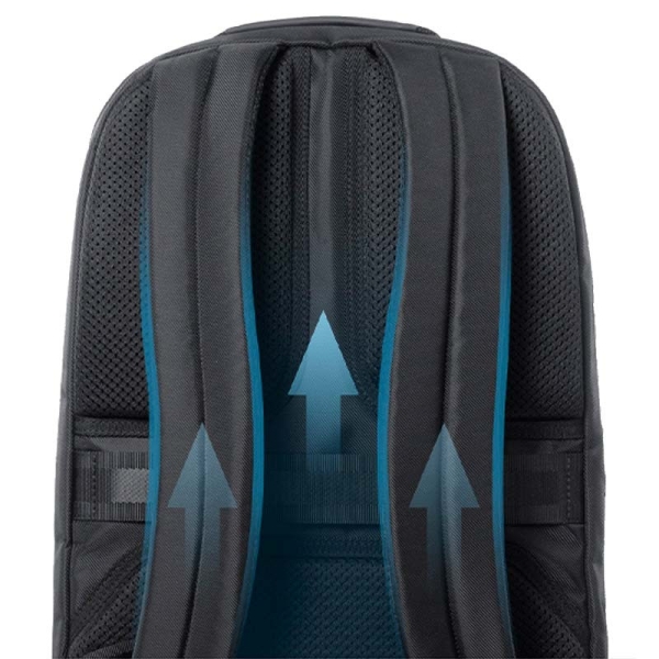 Xiaomi Business Backpack Sac à dos pour ordinateur portable 15,6" 20L - Imperméable - Dos en maille respirante - Sangle de bagage - Poignée supérieure - Couleur gris foncé