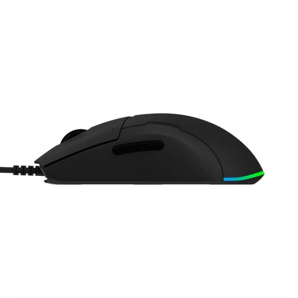 Xiaomi Gaming Mouse Lite USB Gaming Mouse 6200dpi - Boutons dorés TTC - Éclairage RGB - Câble tressé 2m - Utilisation droitier - Couleur Noir