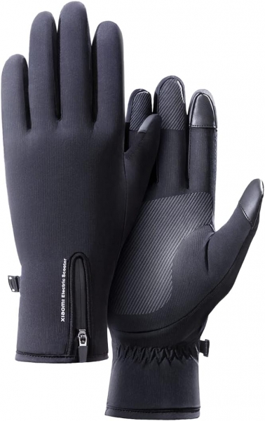 Xiaomi Gants d'équitation pour scooter électrique Gants de vélo/scooter Taille L - Convient pour écran tactile - Couleur Noir