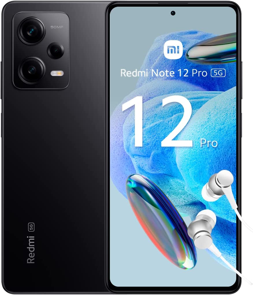 Xiaomi Redmi Note 12 Pro 5G Smartphone 6.67" Écran Amoled FHD+ 120Hz - 8Go - 256Go - Triple Caméra 50MP - Batterie 5000mAh - Charge Rapide 67W