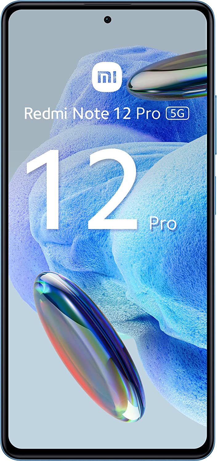 Xiaomi Redmi Note 12 Pro 5G Smartphone 6.67" Écran Amoled FHD+ 120Hz - 8Go - 256Go - Triple Caméra 50MP - Batterie 5000mAh - Charge Rapide 67W