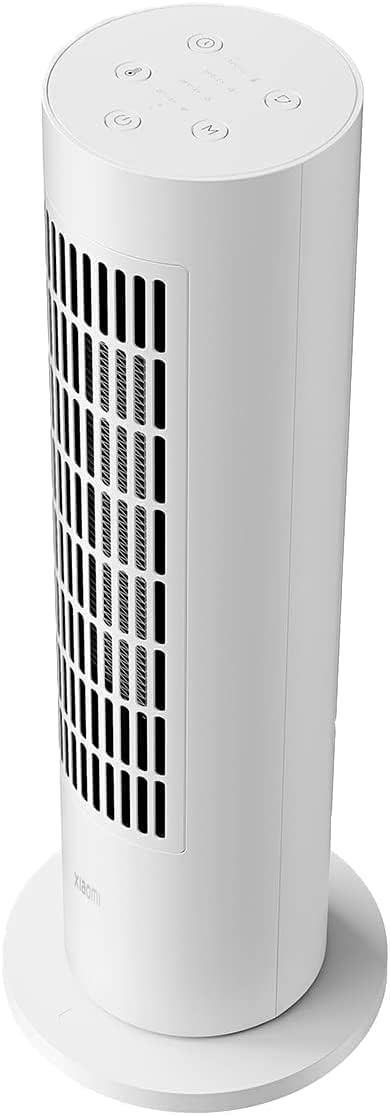 Xiaomi Smart Tower Heater Lite 2000W Chauffage Céramique Tour Électrique - Ventilation Grand Angle 70° - Température Constante Intelligente - 4 Modes Différents