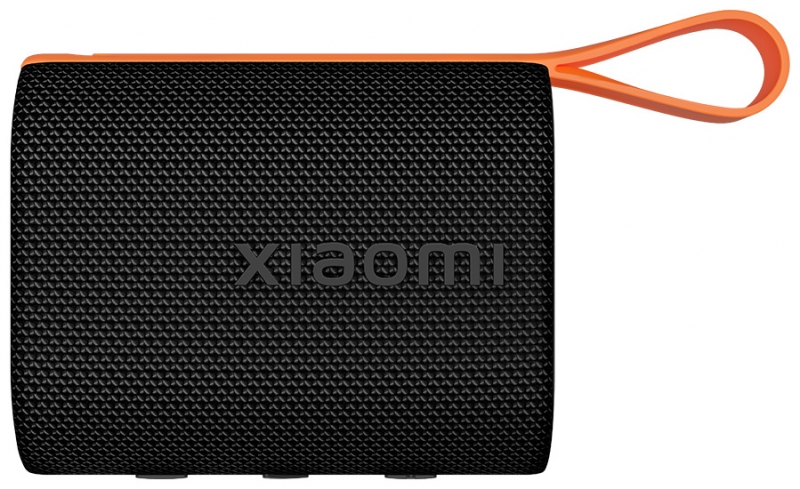 Xiaomi Sound Pocket Enceinte 5W TWS Bluetooth 5.4 - Autonomie jusqu'à 10h - Résistance IP67 - Couleur Noir/Orange