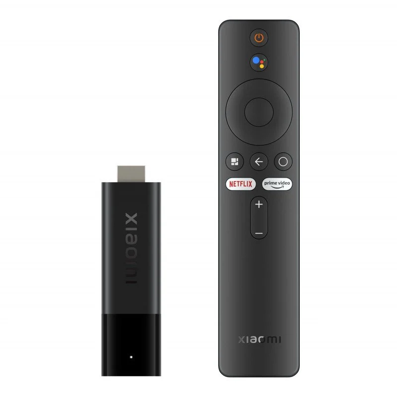 Xiaomi TV Stick 4K Lecteur de contenu en streaming portable + Télécommande - 2 Go / 8 Go - Bluetooth 5.2 - Android 11